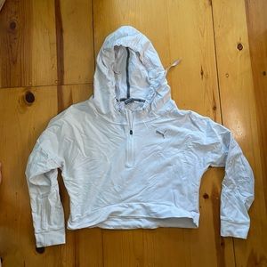 Women’s Puma exercise jacket white (size S)